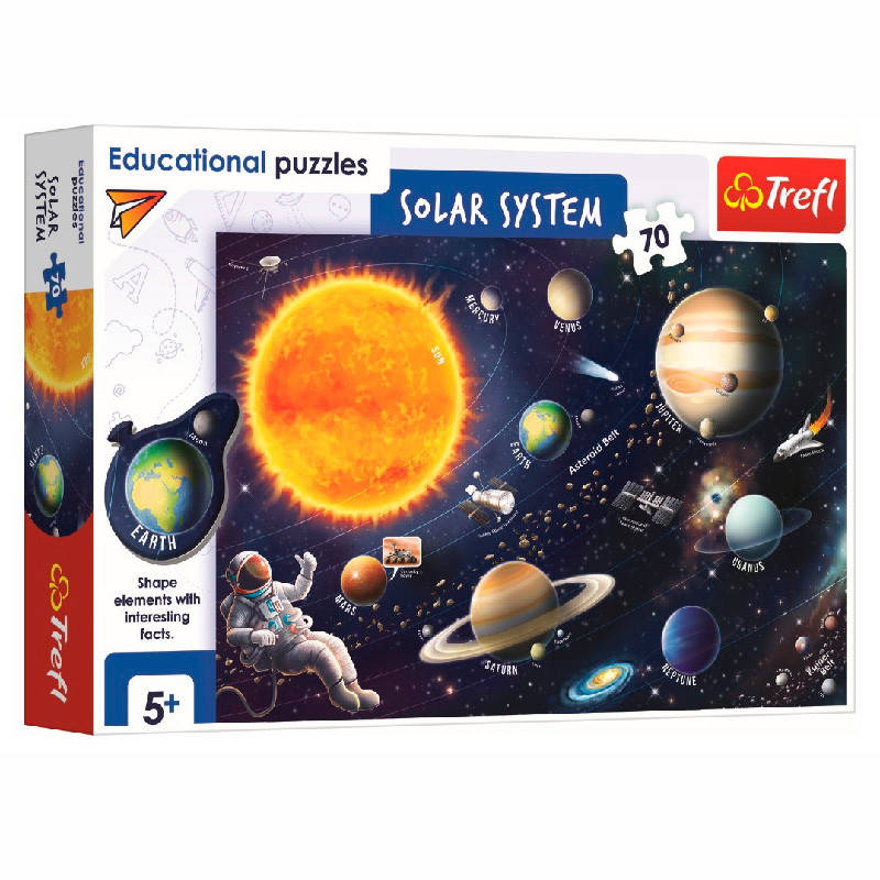 

Пазлы обучающие "Trefl" 15571 "Солнечная система" 70 эл.