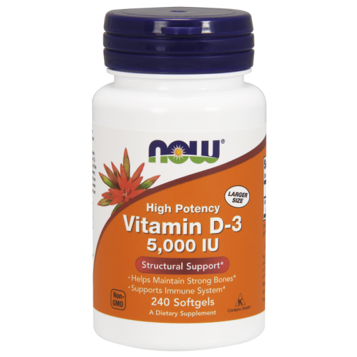 

Now Foods витамин D3 5000 МЕ 240 капсул