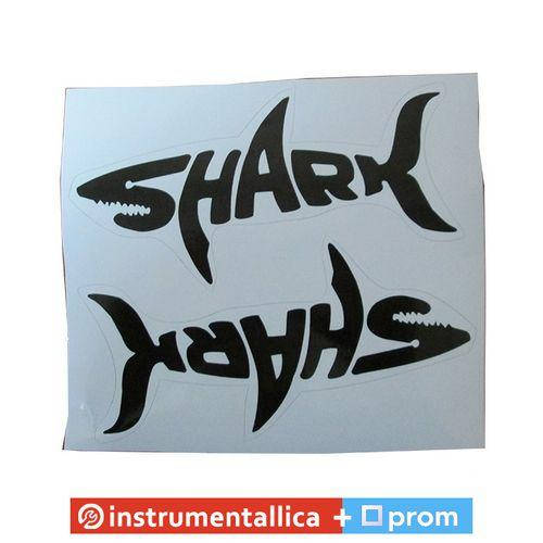 

Наклейка Акула Shark 14 см х 7 см 2 шт в комплекте цена за комплект