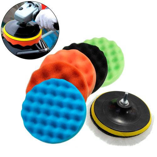 

Набор из 6 насадок на дрель 15см для полировки авто + шлифовальный диск