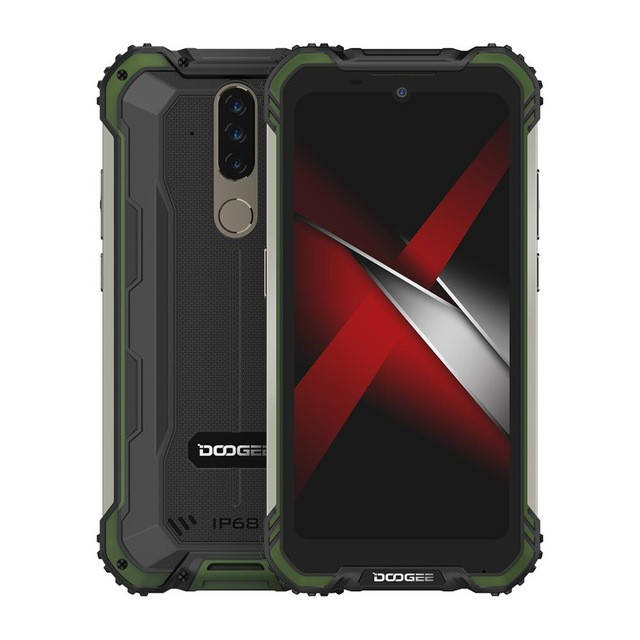 

Doogee S58 Pro green, Зелёный