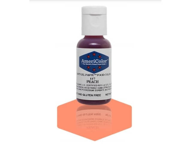 

Краситель гелевый Americolor Персиковый (Peach)