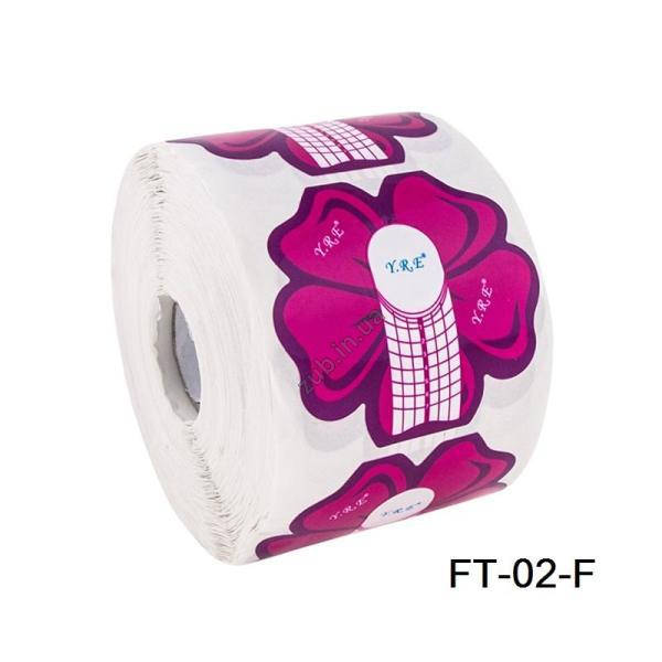 

Форма для наращивания ногтей цветок FT-02-F