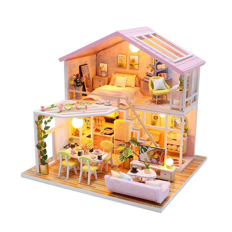 

DIY House румбокс дом для самостоятельной сборки Sweet Time