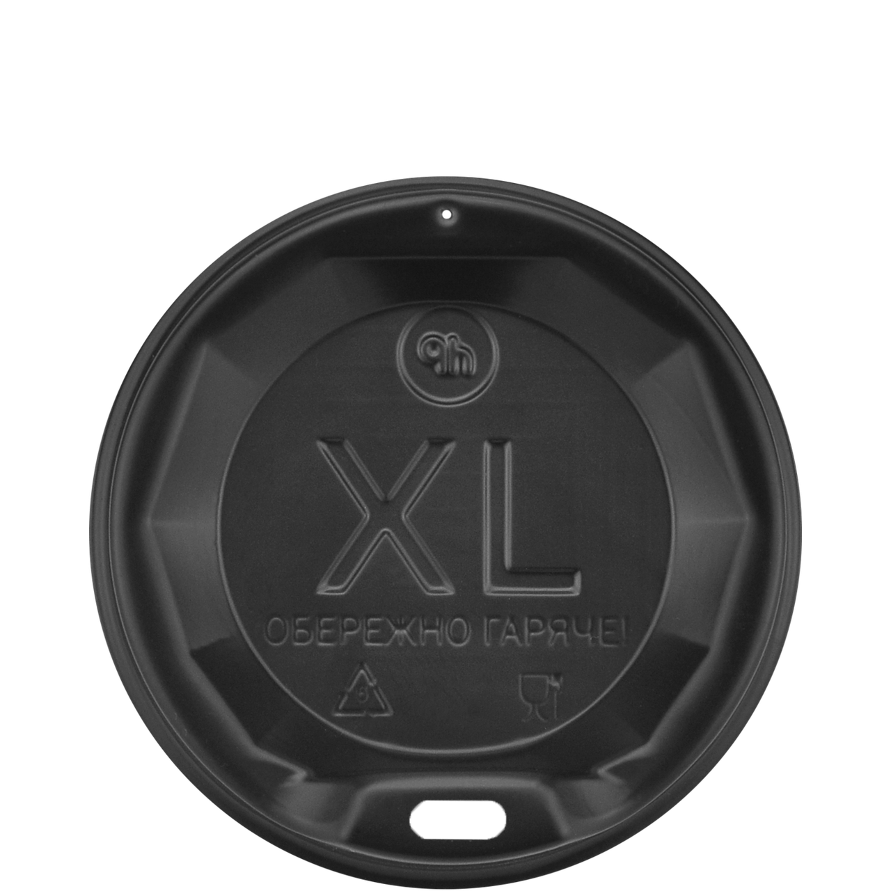 

Крышка «XL» КВ80 черная для стакана 340 мл, Черный