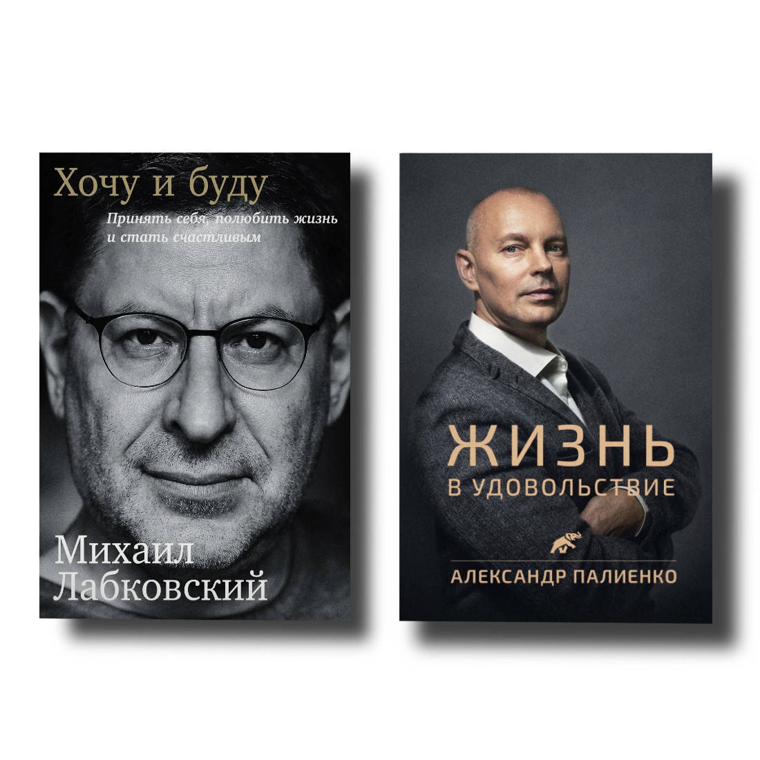 

Набор книг "Жизнь в удовольствие" Александр Палиенко, "Хочу и буду" Михаил Лабковский