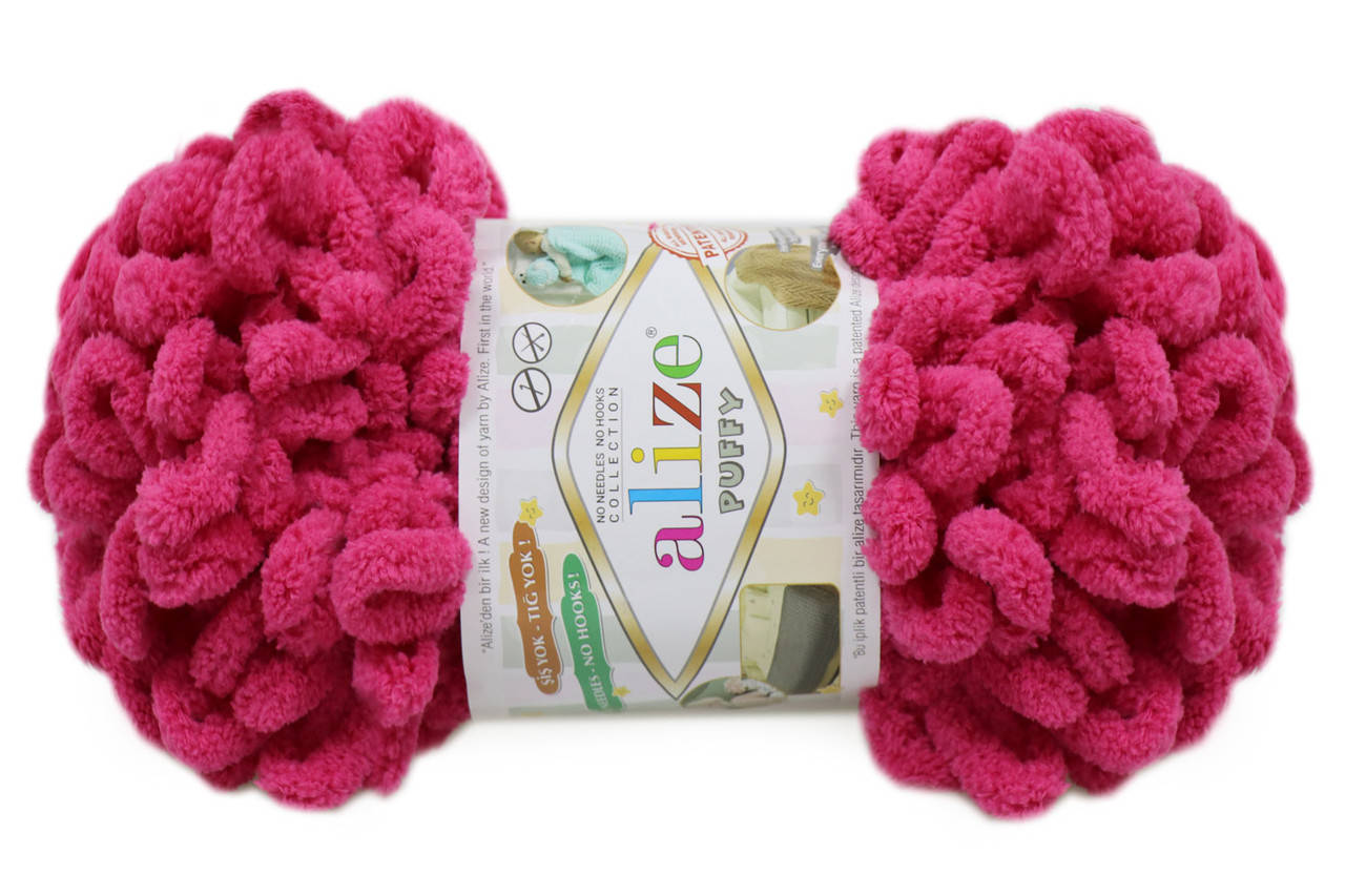 

Alize Puffy, Темная фуксия №149, Розовый