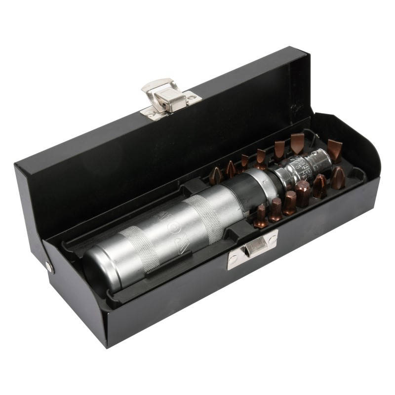 

Отвертка ударная YATO с магнитными насадками 15 шт