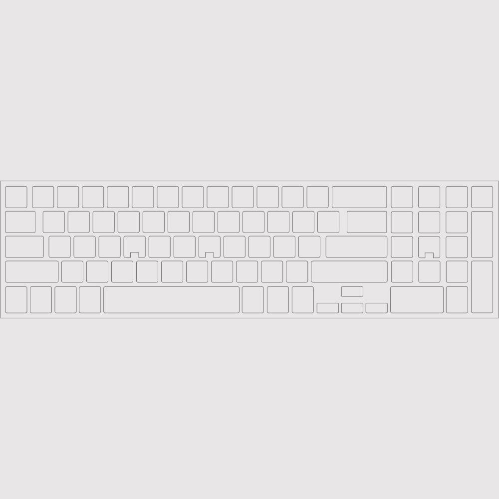 

Прозрачная защитная наклейка на клавиатуру 13 х 13 мм