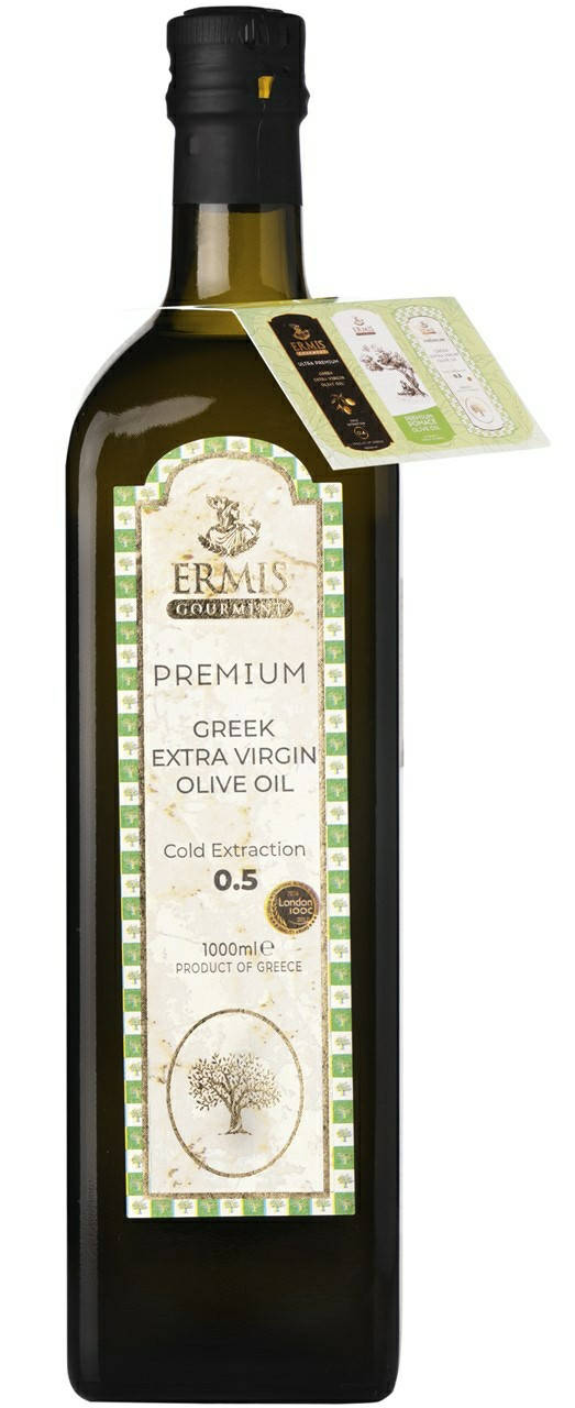 

Ermis Gourmet - Ultra Premium Greek Extra Virgin Olive Oil оливковое масло нефильтрованное 1 л.