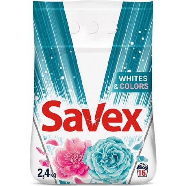 

Стиральный порошок Savex Automat Color/Whites, 2.4 кг