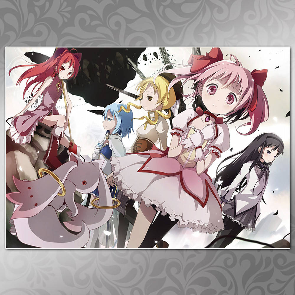 

Плакат Аниме Mahou Shoujo Madoka Magica 08
