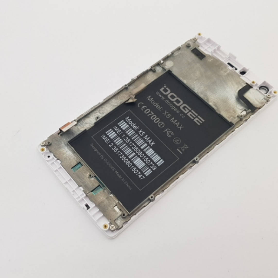 

Дисплей Doogee X5 Max модуль белый Сервисный оригинал с разборки