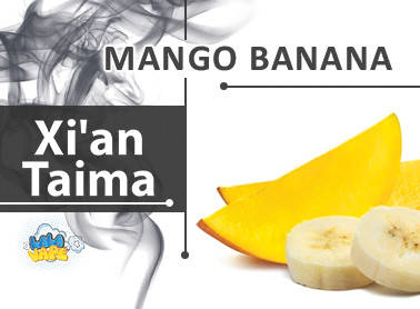 

Ароматизатор Xi'an Taima Mango Banana (Манго Банан) 30мл