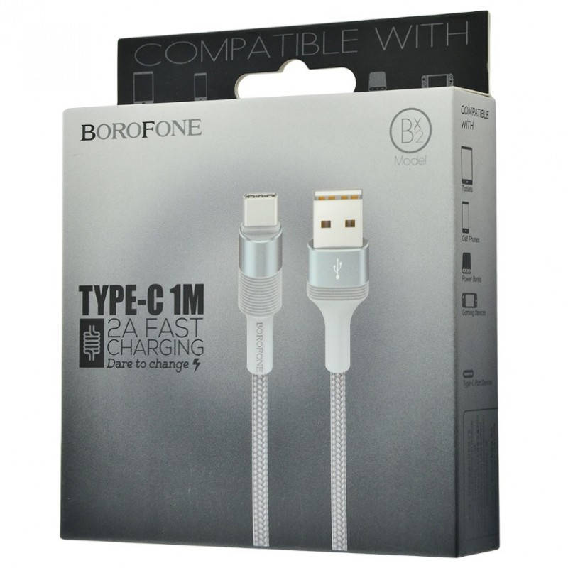 

USB кабель на Type-C Borofone BX2 (1m) (1 цвет)