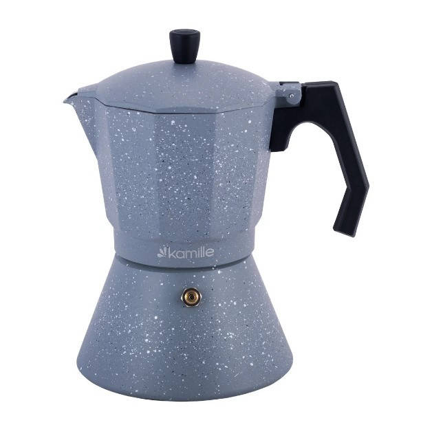 

Кофеварка гейзерная Kamille KM-2519GR (12 чашек), Серый