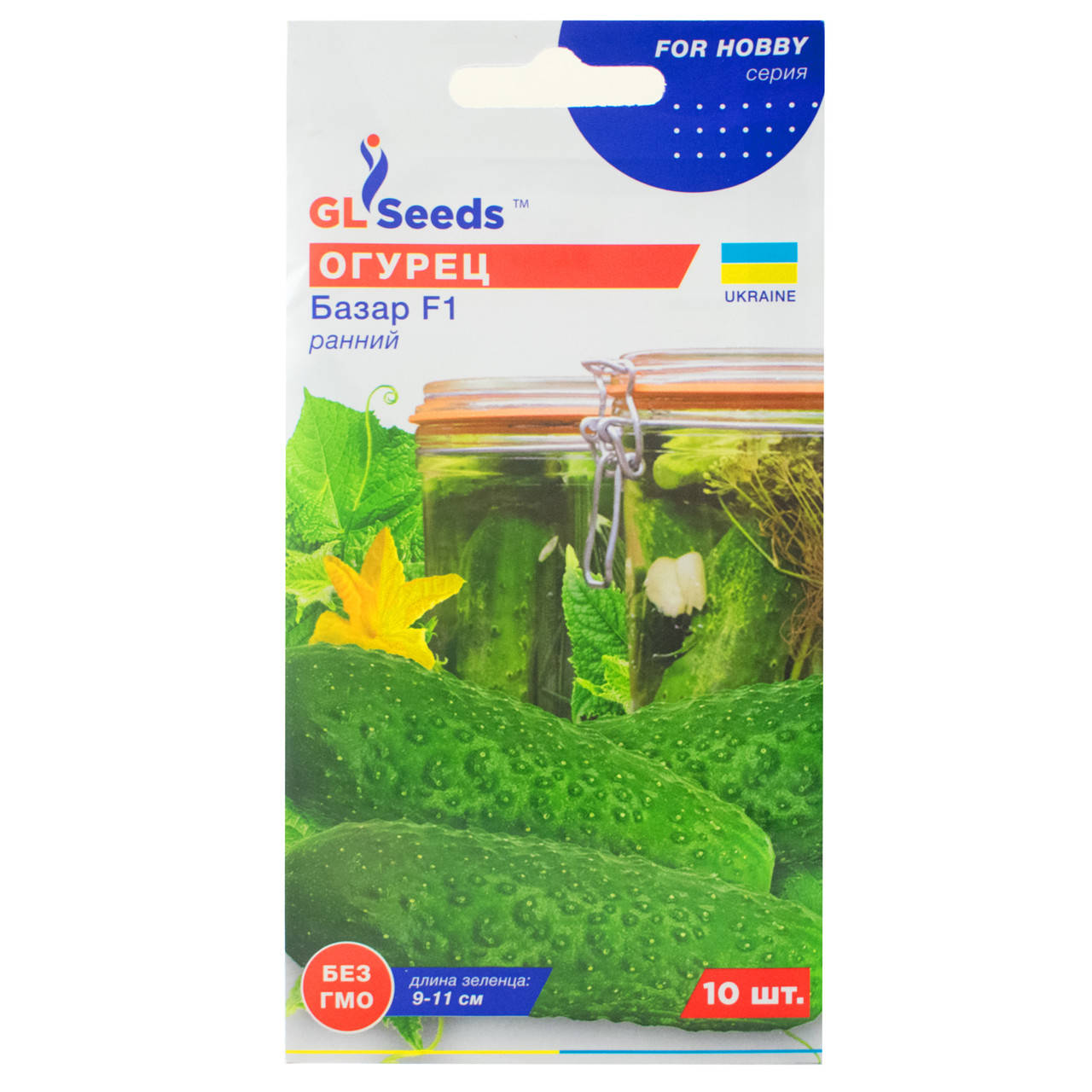 

Огурец Базар F1 10 шт Gl Seeds