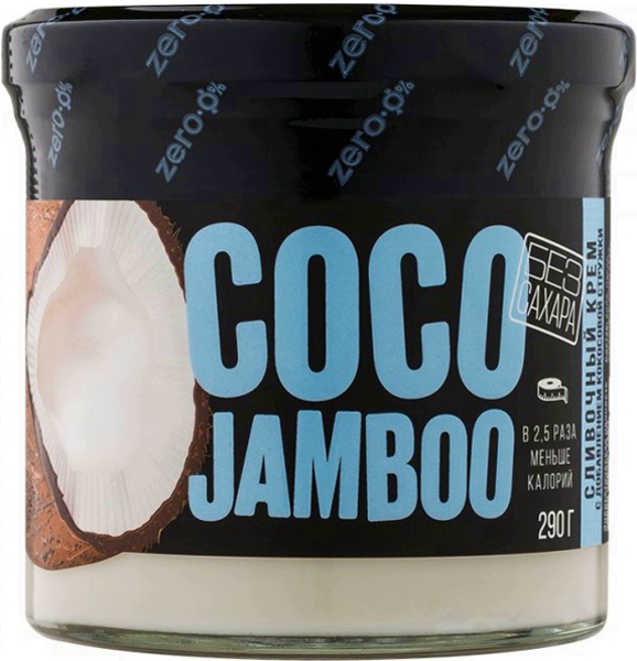 

Сливочный крем Mr. Djemius ZERO "COCO JAMBOO" (290 грамм)