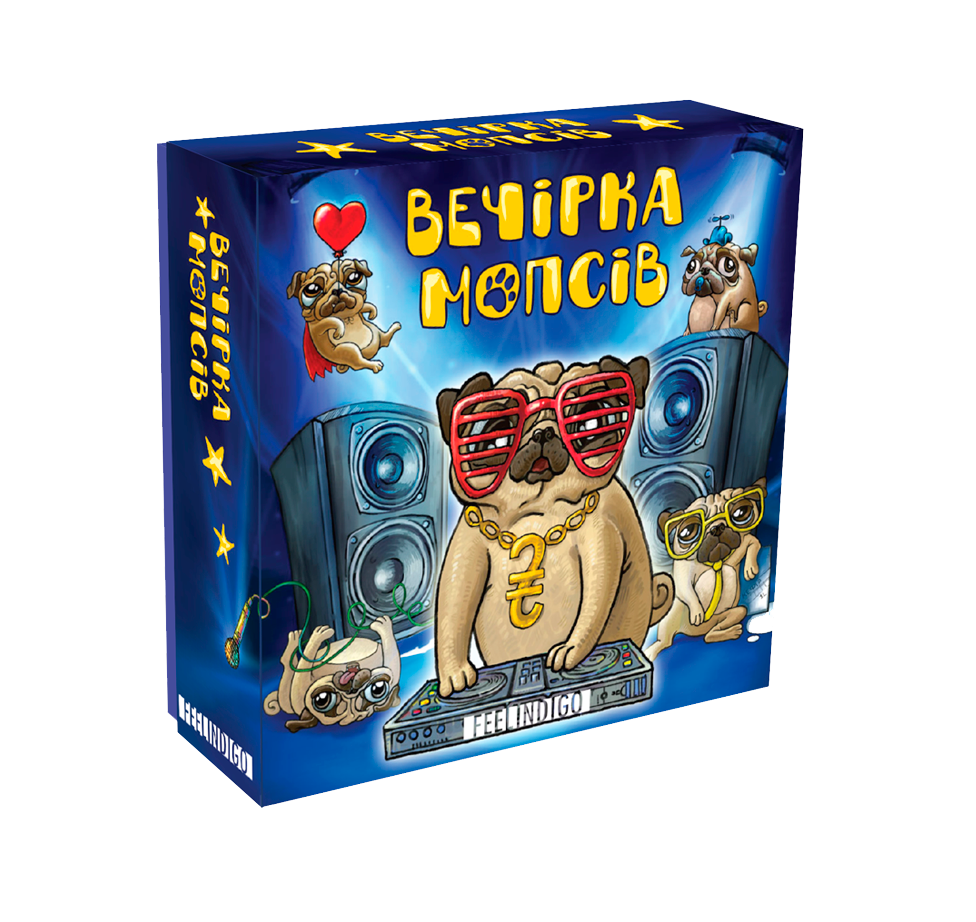 

Настольная игра Feelindigo Вечеринка мопсов (IM16001)