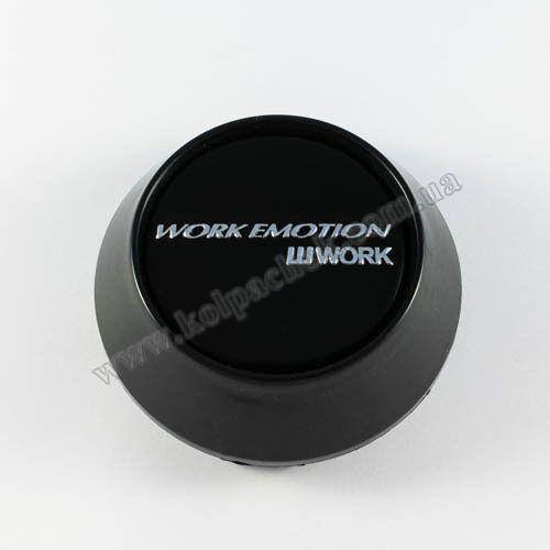 

Колпачок для диска Work Emotion конус/черный/черный лого(59-65мм)