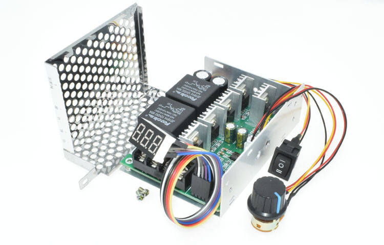 

ШИМ регулятор скорости DC мотора, 10-55В, 40/60А PWM