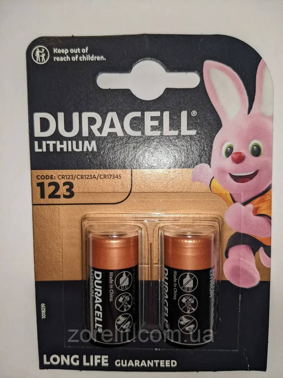 

Батарейка Duracell cr123a 3v цена за одну батарейку