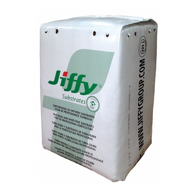 

Торфяной субстрат Джиффи / Jiffy 225 л (0-8мм фракция)
