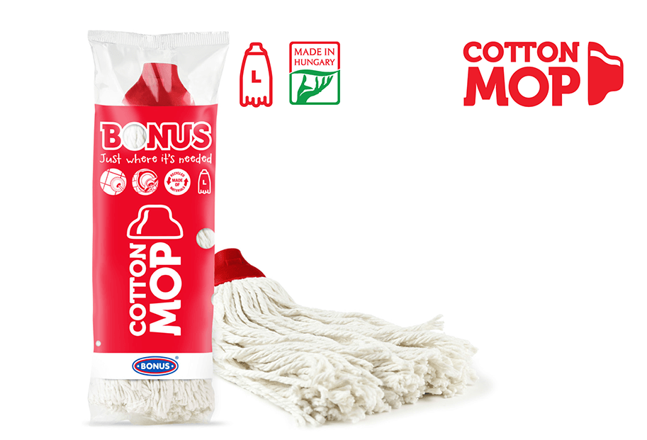 

Моп для швабры шнурковый Bonus B491 CottonMop L