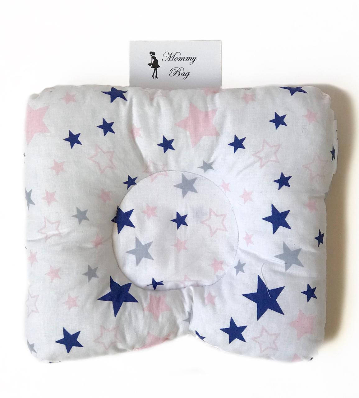 

Ортопедическая подушка для новорожденных Звездочки №9, Разные цвета