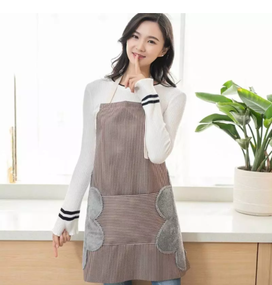 

Водонепроницаемый кухонный фартук. Коричневый