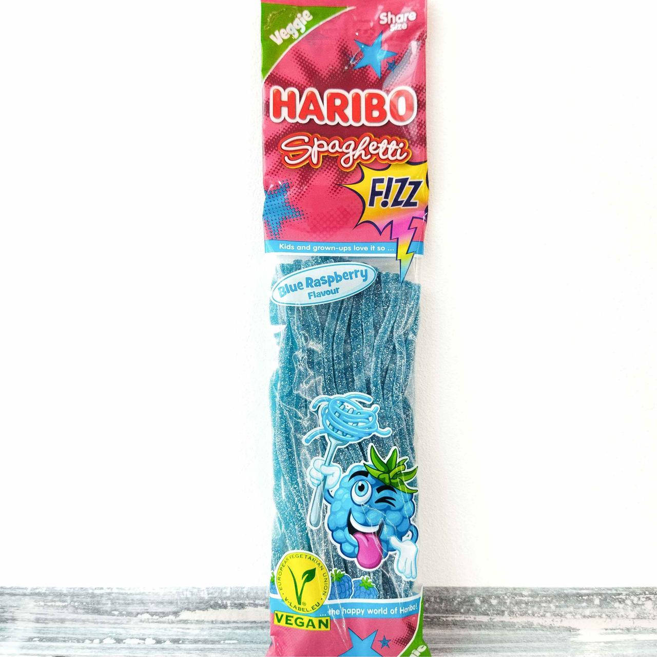 

Желейки спагетти Haribo Spaghetti Blue Raspberry