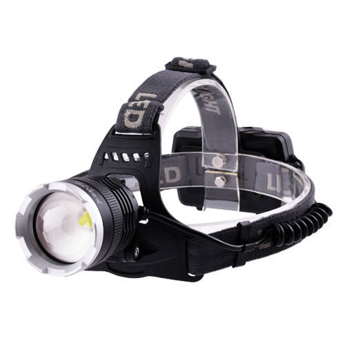 

Фонарь налобный A2-P50, ЗУ micro USB, 3x18650, signal light, zoom, power bank, Черный