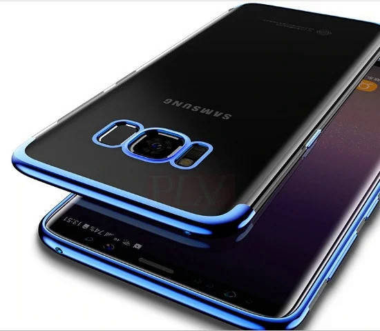 

Тонкий силиконовый чехол для Samsung Galaxy S8 Синий