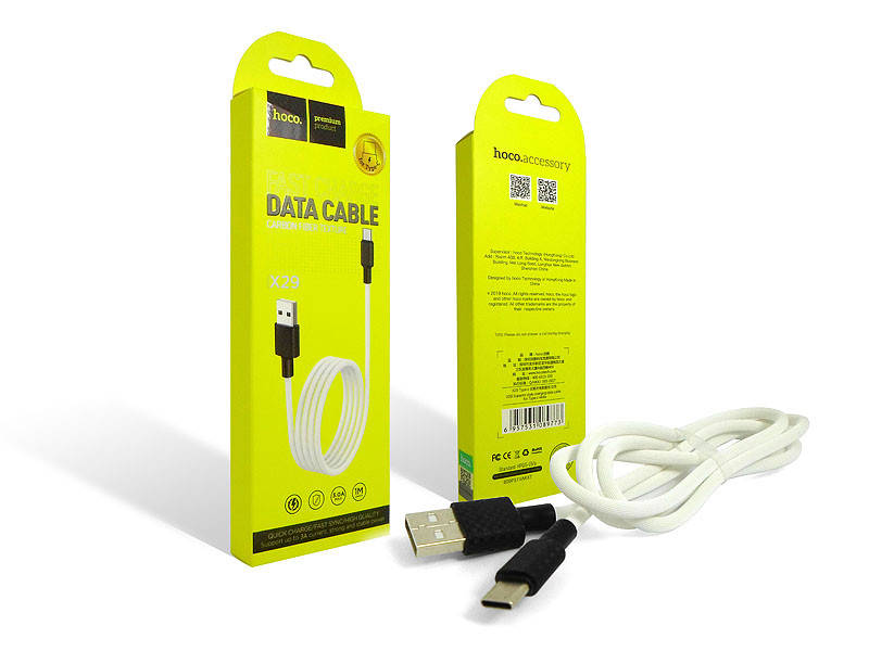 

Кабель USB - Type-C Hoco X29 (уп. 33шт) 330шт 7850