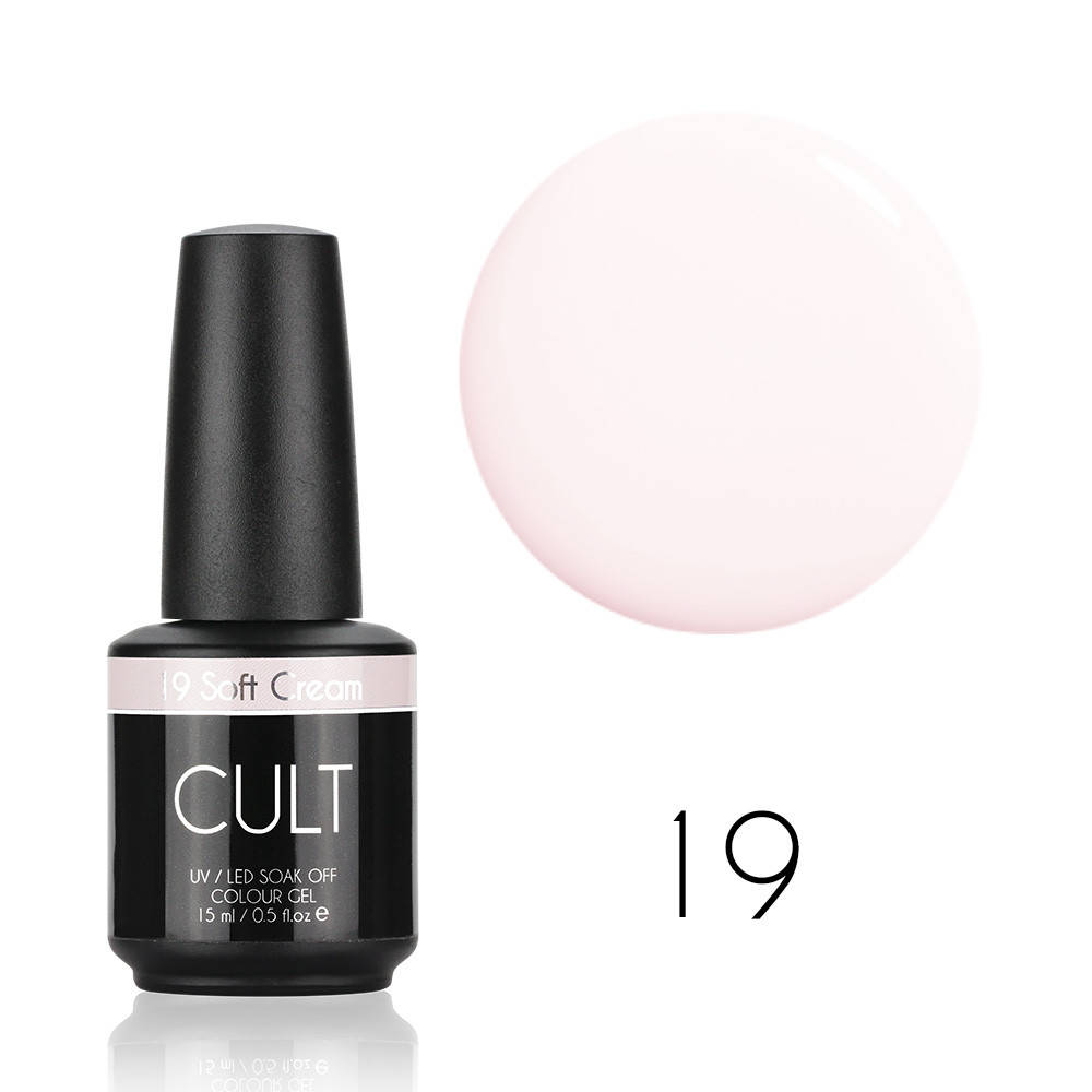 

Гель лак CULT №19 Soft Cream 15 мл