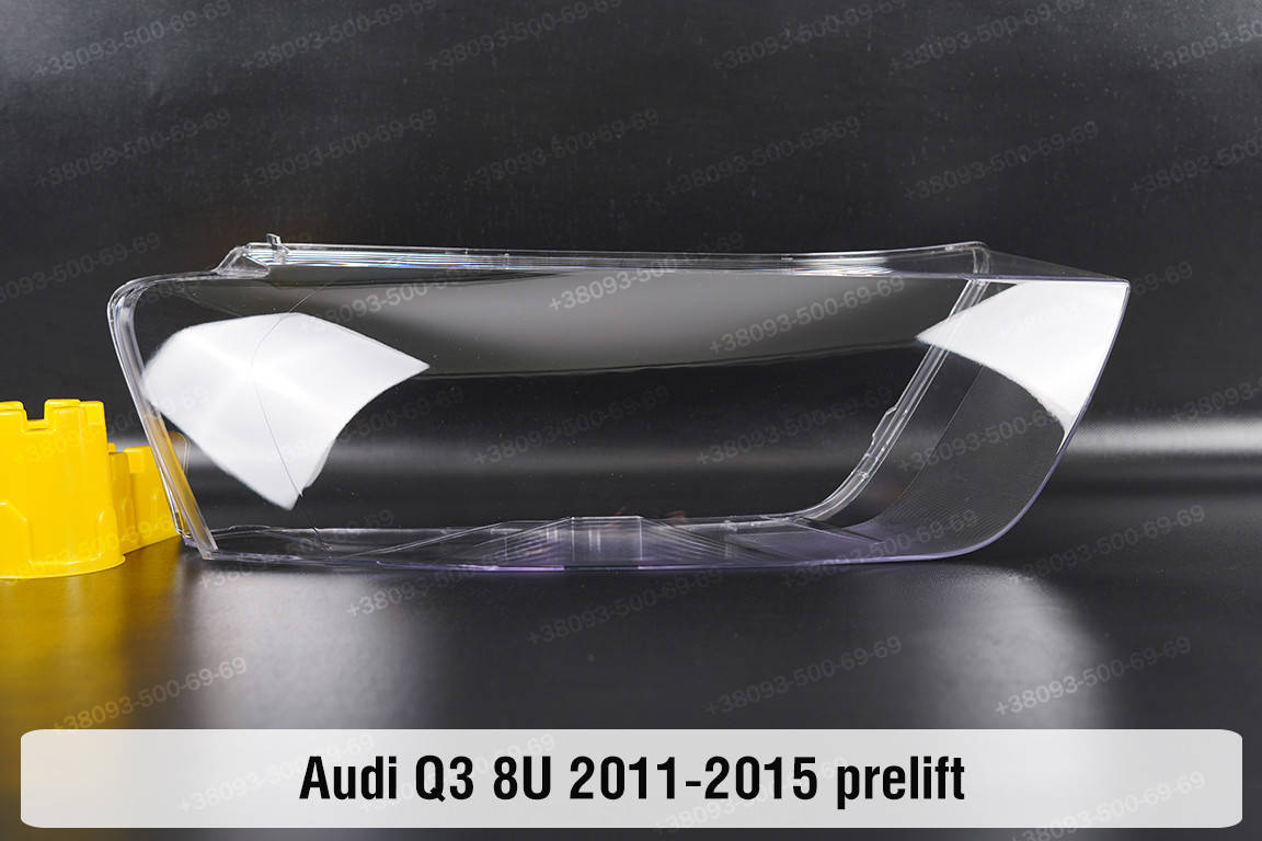 

Стекло фары Audi Q3 (2011-2014) I поколение дорестайлинг правое