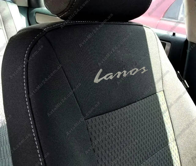 

Авто чехлы DAEWOO Lanos з вбудов. підгол. с 1997г седан Чехлы на сиденья Део Ланос