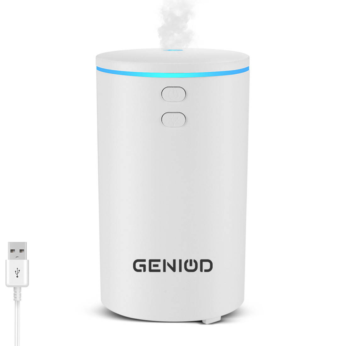 

Аромадиффузор и увлажнитель воздуха Geniod 100 мл белый (3023)