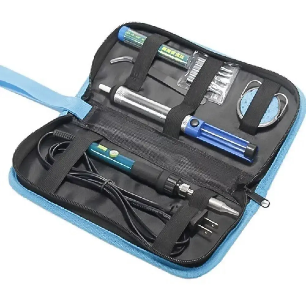 

Набор YIHUA 947-II (паяльник, оловоотсос, подставка, 5 жал, припой, пинцет)