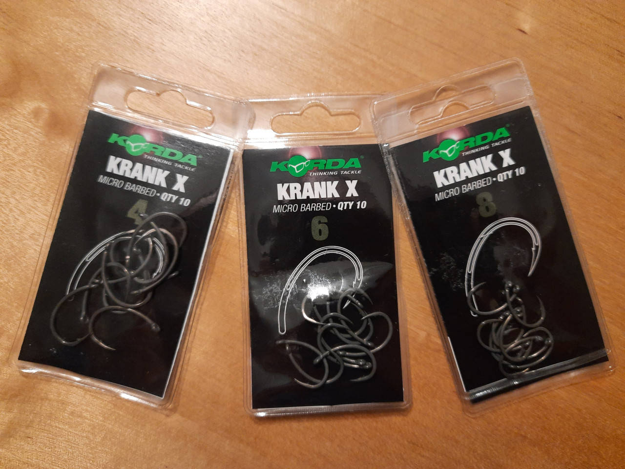 

Карповые крючки Korda Krank X