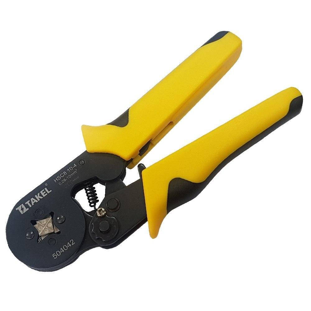 

Инструмент опрессовочный HSC8 10-4 для трубчатых наконечников 0,08-10 мм