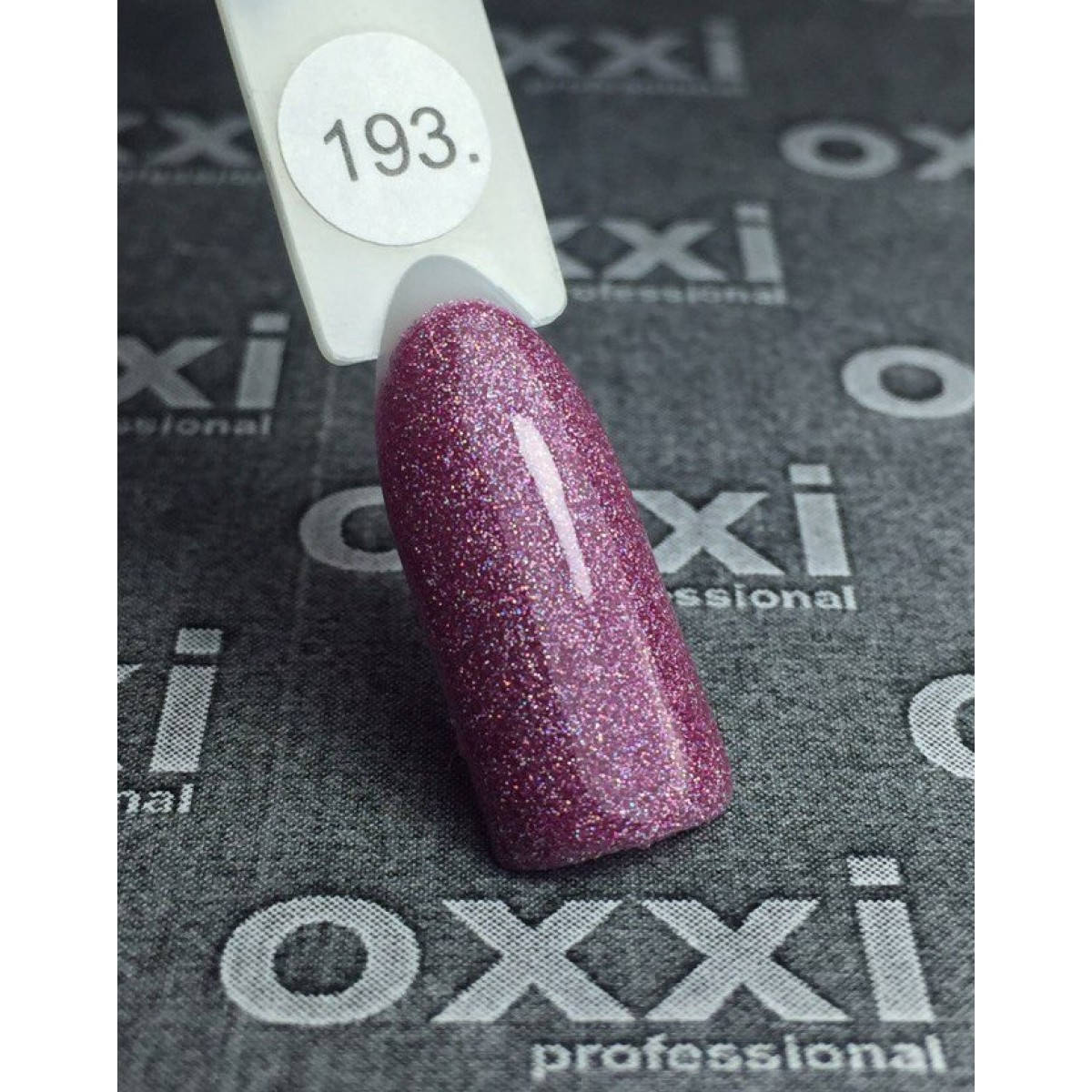 

Гель-лак OXXI Professional № 193 (фиолетовый, микроблеск), 8 мл