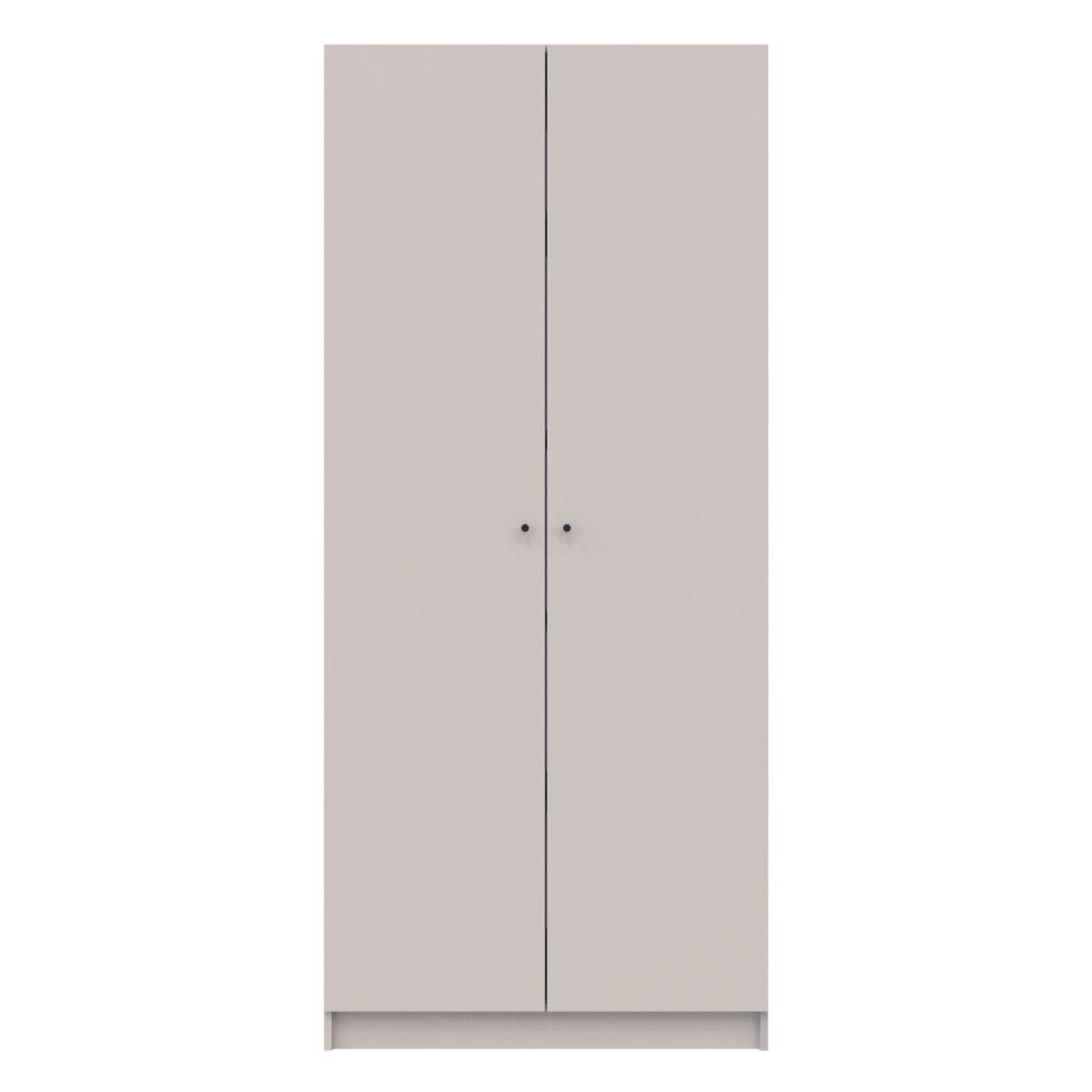 Шафа для одягу Doros Promo з полицями Кашемір 2 ДСП 90х48х204 (80737670)