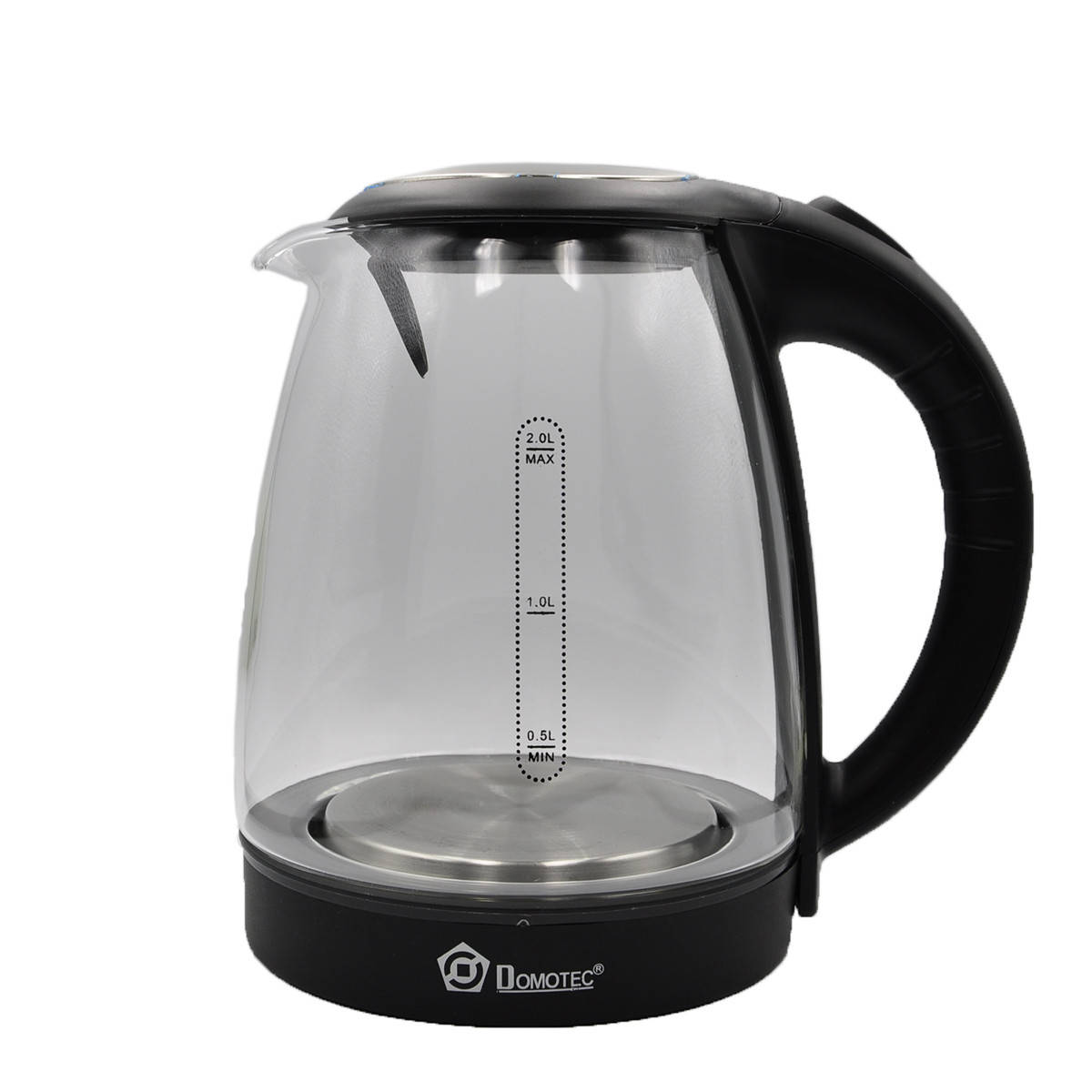 

Электрочайник Domotec MS-8110 2л, 2200Вт (Черный)