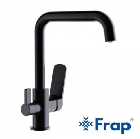 

Смеситель кухонный с фильтром для воды Frap F4362, Черный