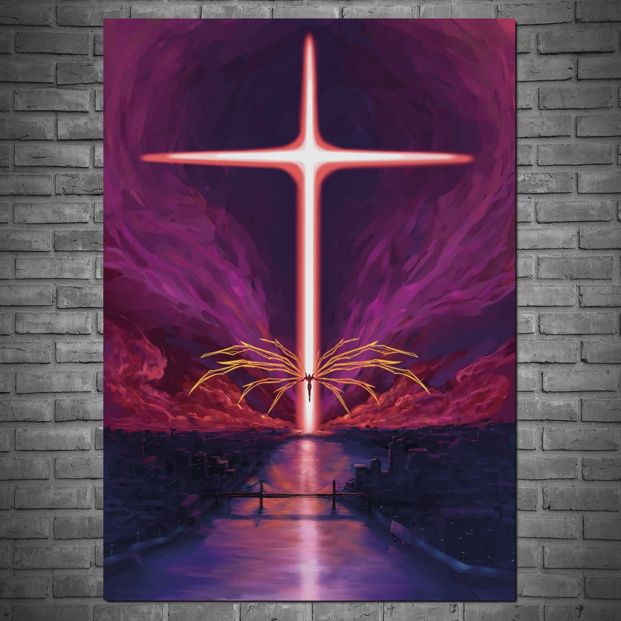 

Плакат "Евангелион, Neon Genesis Evangelion" (артикул 4085) 85, Глянцевая, 60