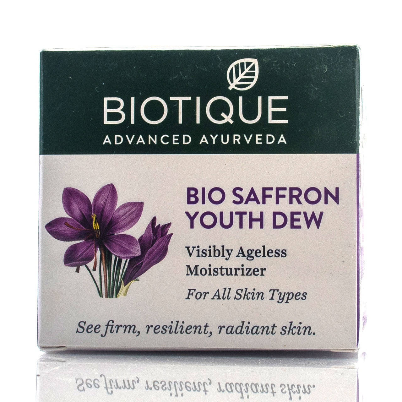 

Крем для лица Био Шафран "Biotique Saffron Youth Dew Ageless Face & Body Cream" 50 г