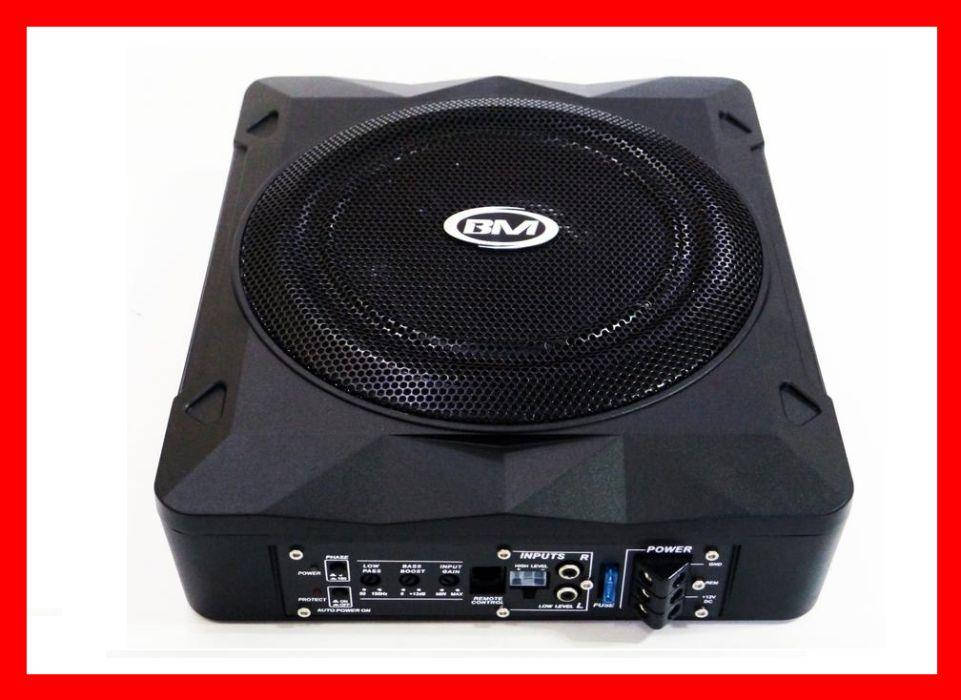 

Сабвуфер активный Boschmann BM-T10 / плоский / новый / 10" / 25см