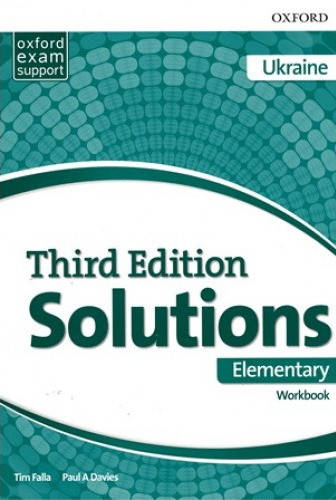

Solutions 3rd Edition Elementary Workbook Ukraine (Рабочая тетрадь)