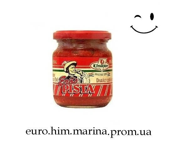 

Перец рубленый univer Eros Pista 200г Венгерский острый соус